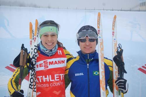 Jaqueline Mourão e Mirlene Picin - WSC Liberec / Foto: Divulgação